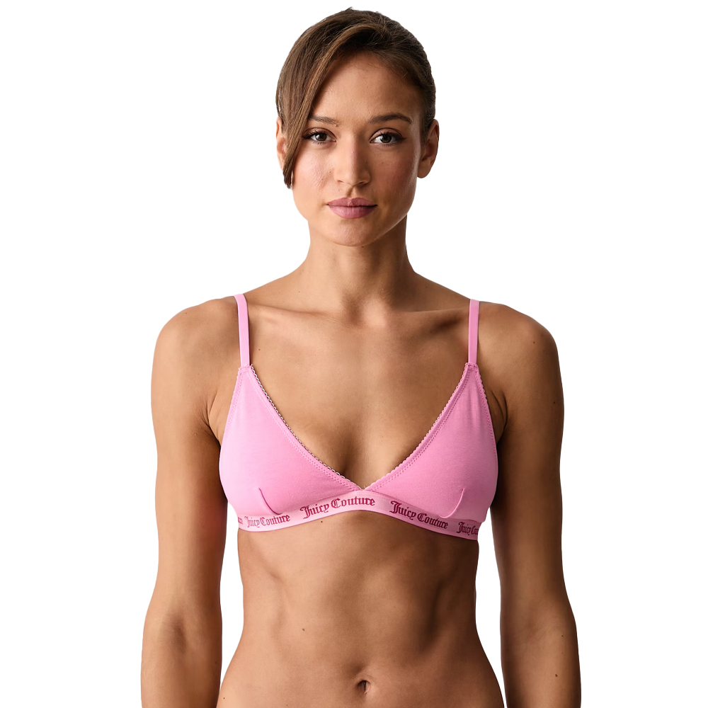 JUICY COUTURE Triangle Bralette Γυναικείο Τριγωνικό Σουτιέν  - Multi
